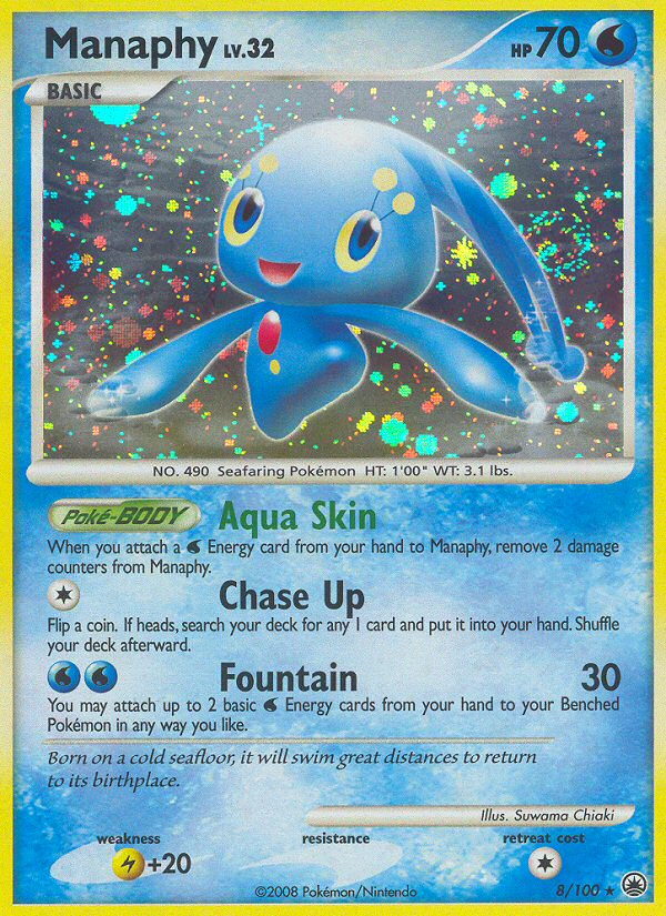 Manaphy (8/100) [Diamond & Pearl: Majestic Dawn] | Deep Dive Games St. Marys