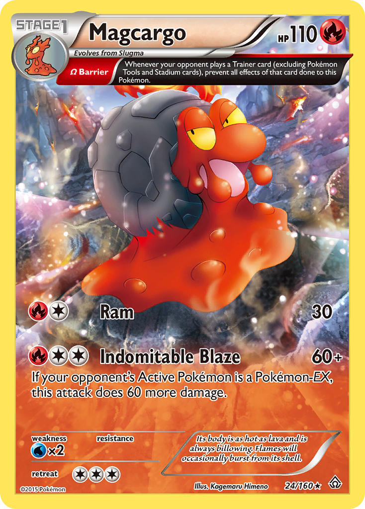 Magcargo (24/160) [XY: Primal Clash] | Deep Dive Games St. Marys