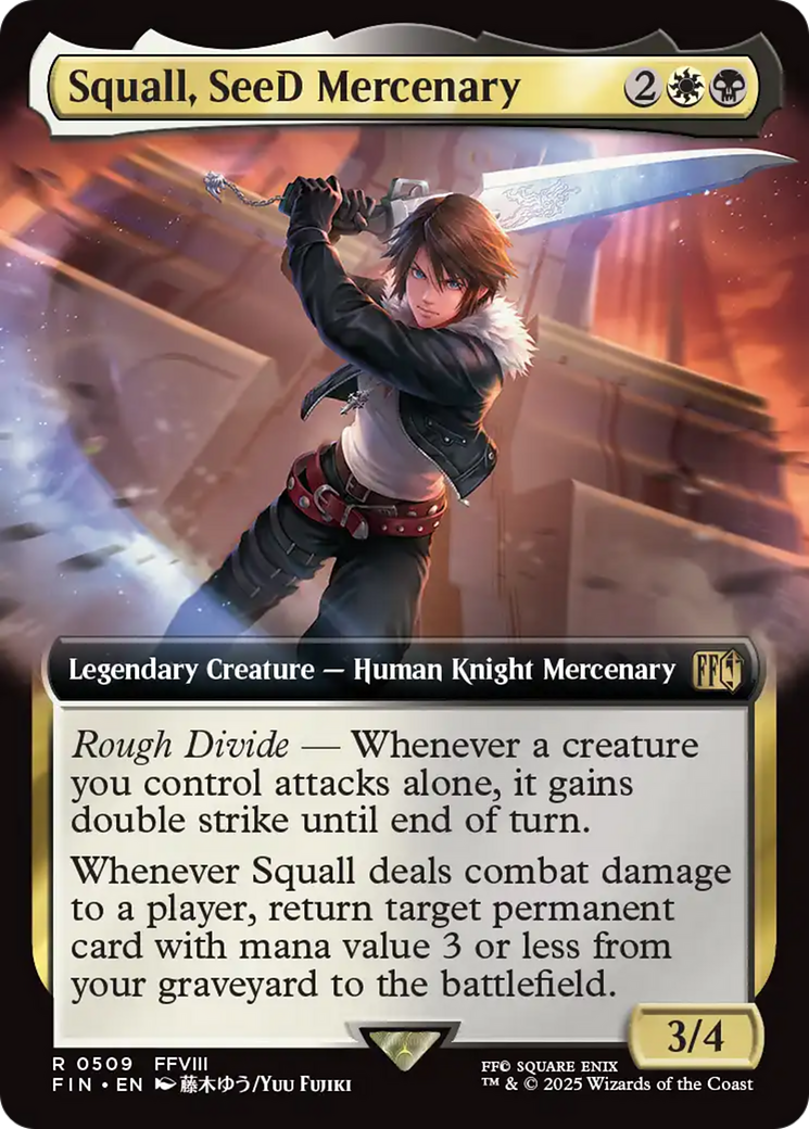 Squall, SeeD Mercenary (Extended Art) [FINAL FANTASY] | Deep Dive Games St. Marys