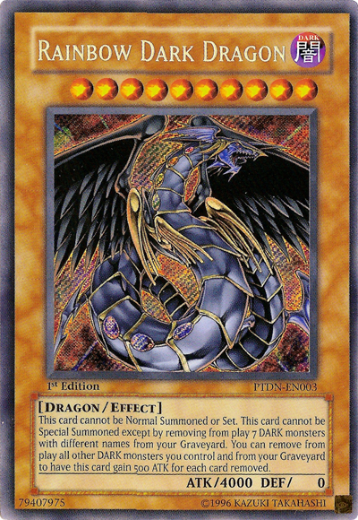 Rainbow Dark Dragon [PTDN-EN003] Secret Rare | Deep Dive Games St. Marys