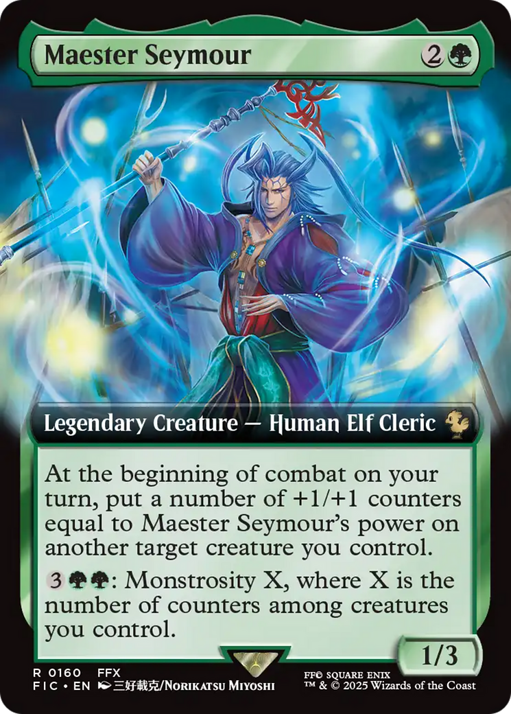 Maester Seymour (Extended Art) [FINAL FANTASY Commander] | Deep Dive Games St. Marys