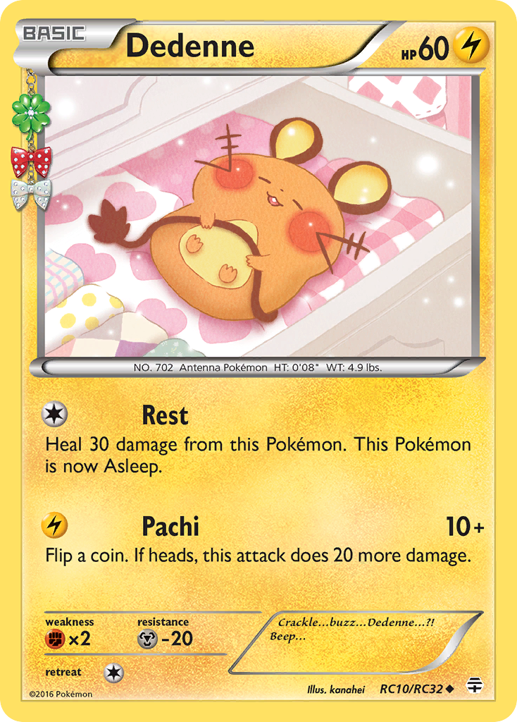 Dedenne (RC10/RC32) [XY: Generations] | Deep Dive Games St. Marys