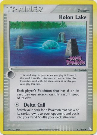 Holon Lake (87/110) (Stamped) [EX: Holon Phantoms] | Deep Dive Games St. Marys