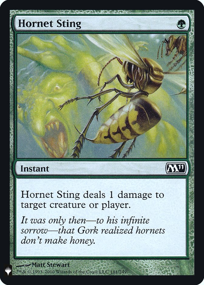Hornet Sting [Mystery Booster] | Deep Dive Games St. Marys