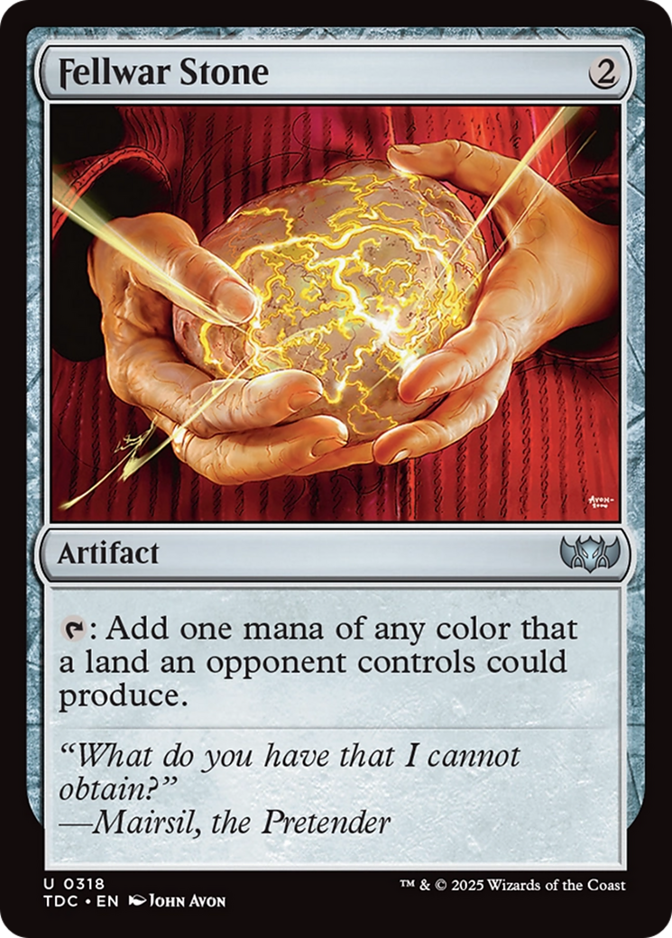 Fellwar Stone [Tarkir: Dragonstorm Commander] | Deep Dive Games St. Marys