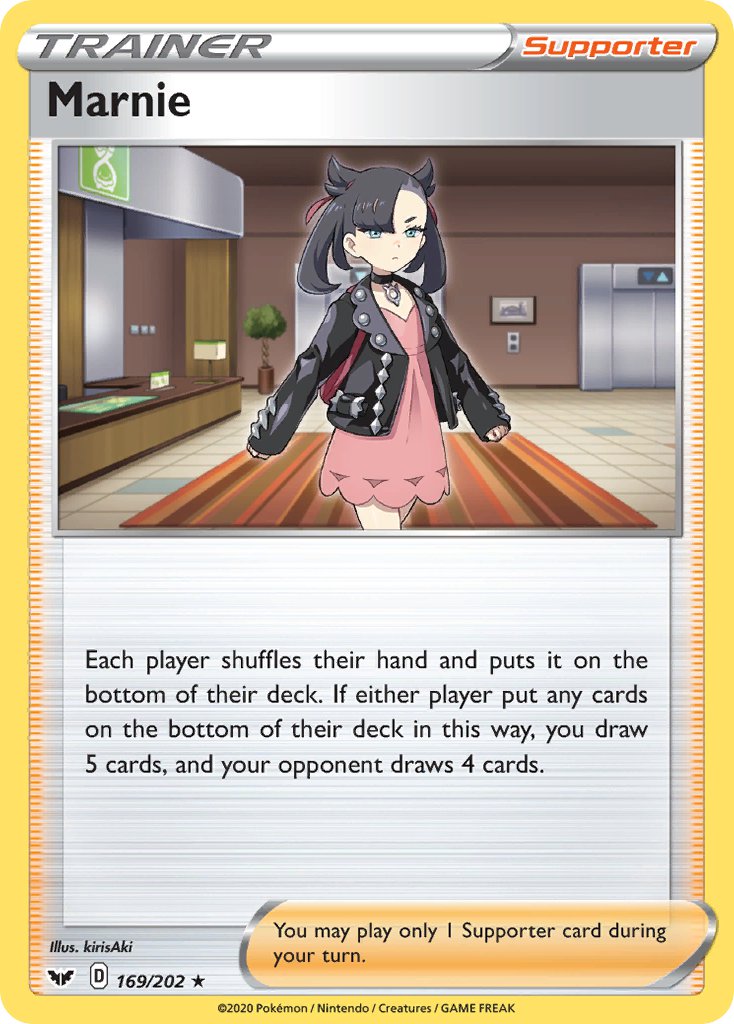 Marnie (169/202) (Theme Deck Exclusive) [Sword & Shield: Base Set] | Deep Dive Games St. Marys