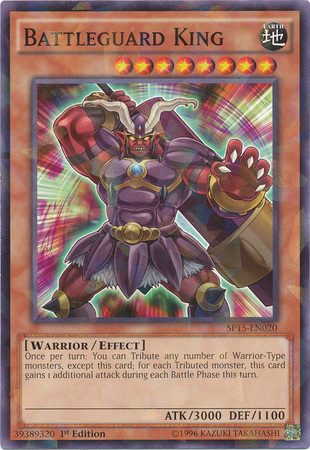 Battleguard King [SP15-EN020] Shatterfoil Rare | Deep Dive Games St. Marys