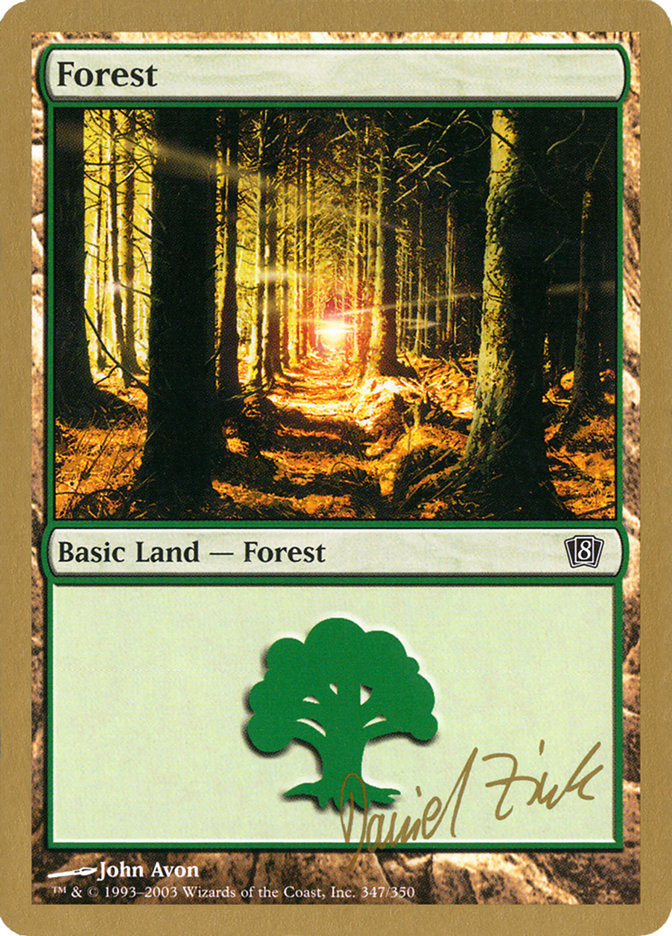 Forest (dz347) (Daniel Zink) [World Championship Decks 2003] | Deep Dive Games St. Marys