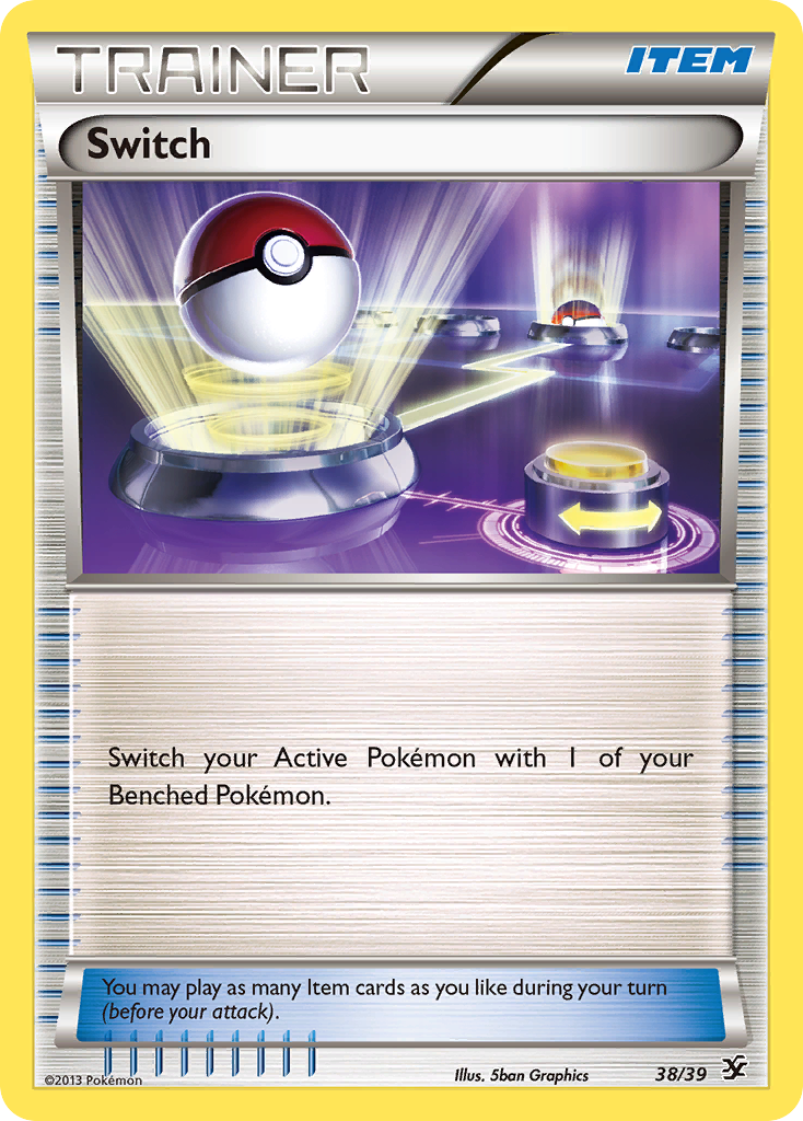 Switch (38/39) [XY: Kalos Starter Set] | Deep Dive Games St. Marys