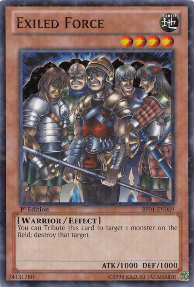 Exiled Force [BP01-EN059] Starfoil Rare | Deep Dive Games St. Marys