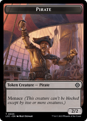 City's Blessing // Pirate (0005) Double-Sided Token [The Lost Caverns of Ixalan Commander Tokens] | Deep Dive Games St. Marys