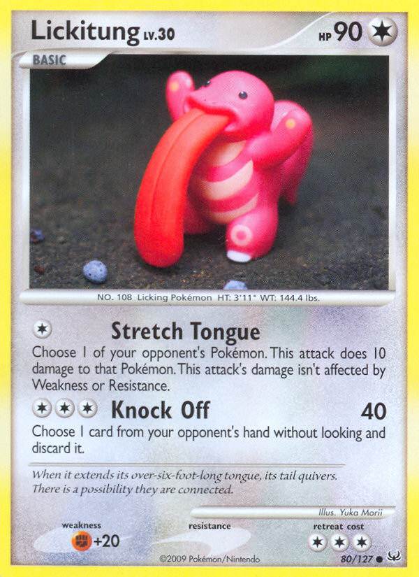 Lickitung (80/127) [Platinum: Base Set] | Deep Dive Games St. Marys