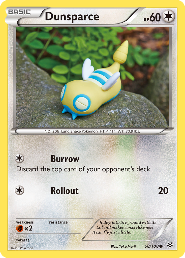 Dunsparce (68/108) [XY: Roaring Skies] | Deep Dive Games St. Marys