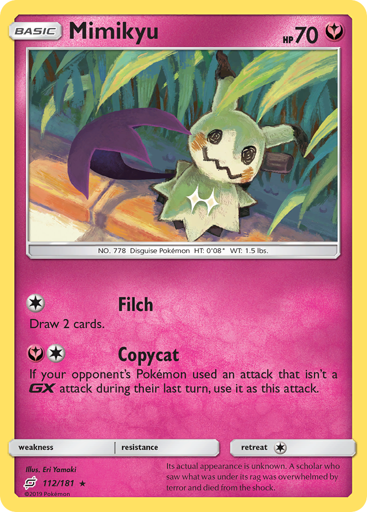 Mimikyu (112/181) [Sun & Moon: Team Up] | Deep Dive Games St. Marys