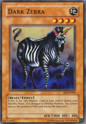 Dark Zebra [SRL-EN084] Common | Deep Dive Games St. Marys