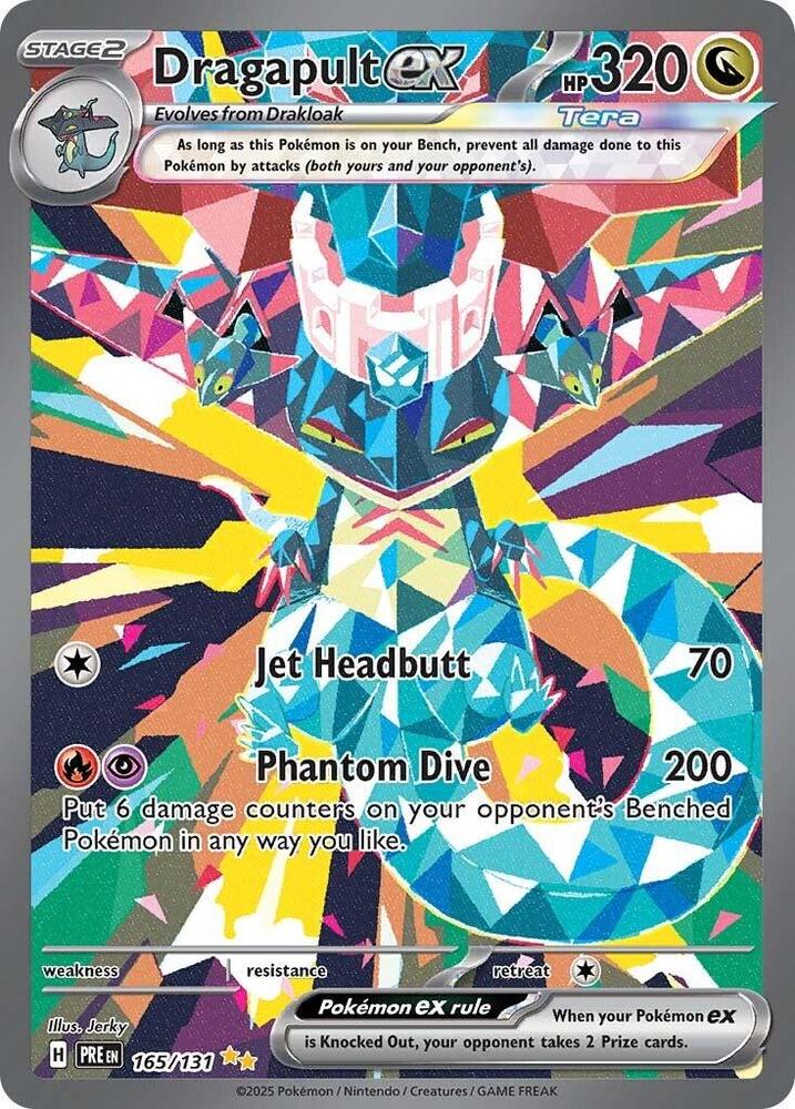 Dragapult ex (165/131) [Scarlet & Violet: Prismatic Evolutions] | Deep Dive Games St. Marys