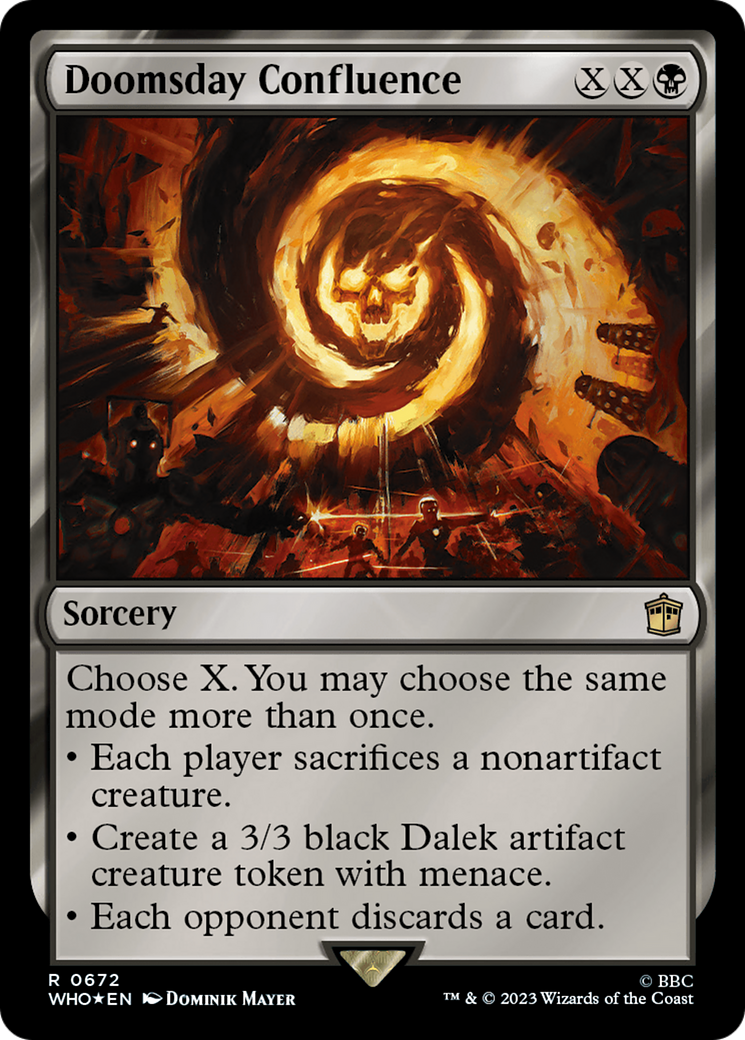 Doomsday Confluence (Surge Foil) [Doctor Who] | Deep Dive Games St. Marys