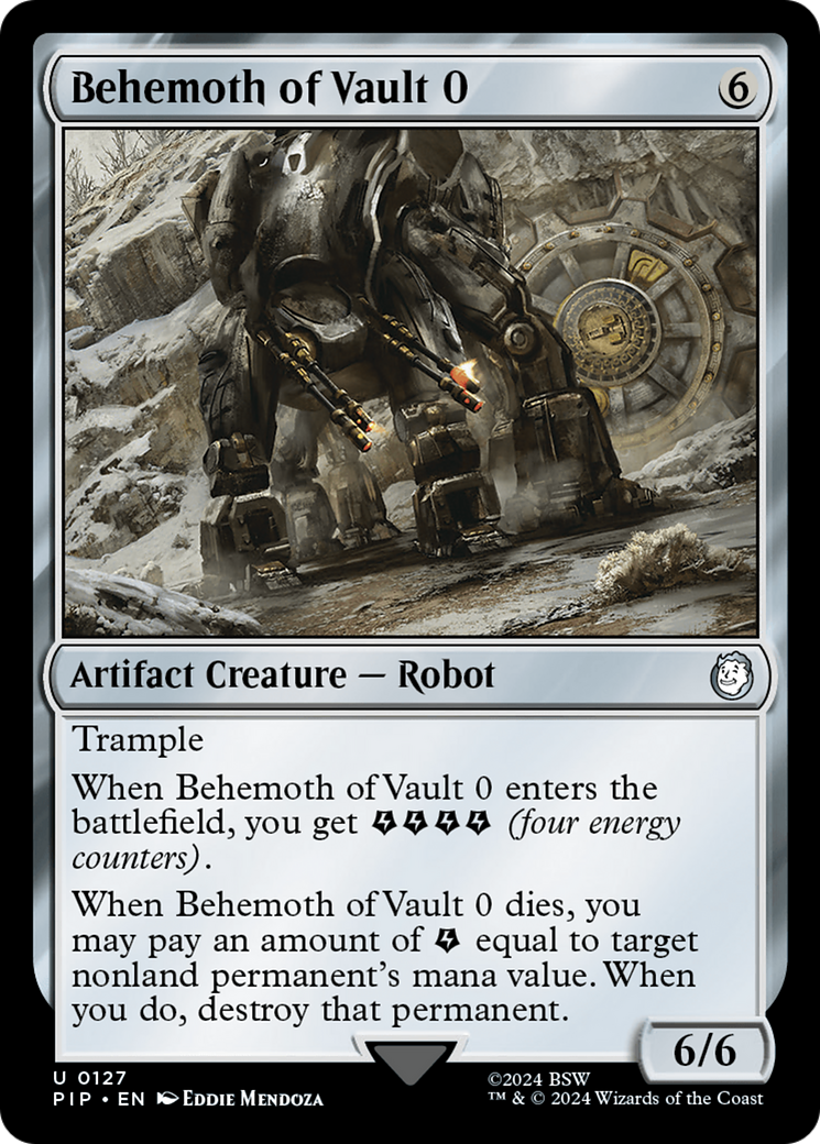 Behemoth of Vault 0 [Fallout] | Deep Dive Games St. Marys