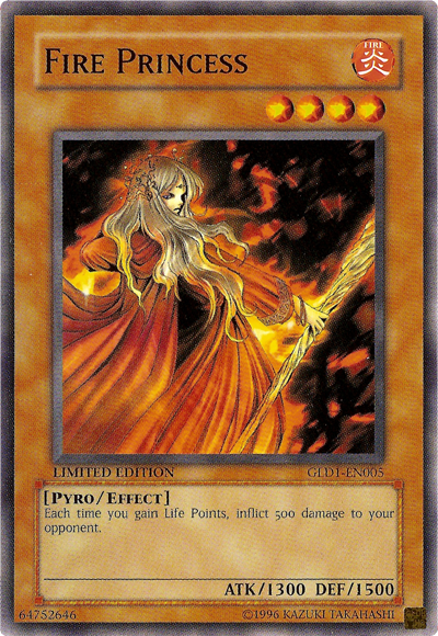 Fire Princess [GLD1-EN005] Common | Deep Dive Games St. Marys