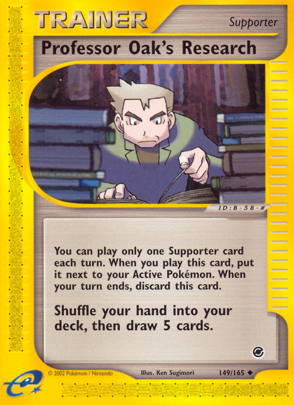 Professor Oak's Research (149/165) [Expedition: Base Set] | Deep Dive Games St. Marys