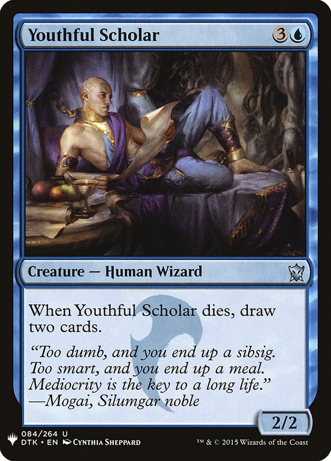 Youthful Scholar [Mystery Booster] | Deep Dive Games St. Marys