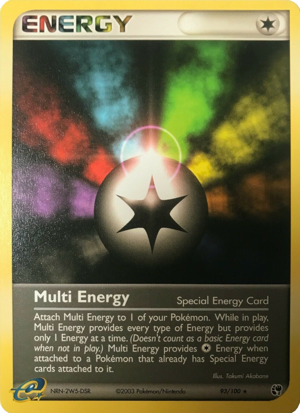 Multi Energy (93/100) (League Promo) [EX: Sandstorm] | Deep Dive Games St. Marys