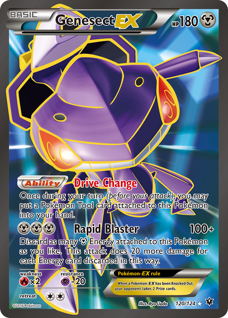 Genesect EX (120/124) [XY: Fates Collide] | Deep Dive Games St. Marys