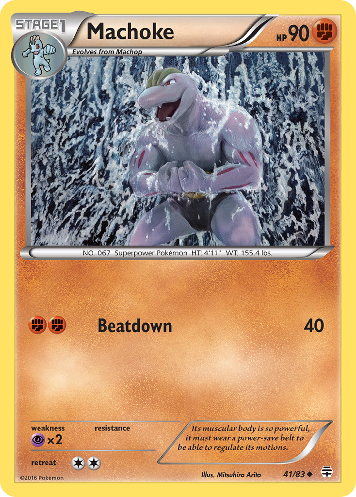 Machoke (41/83) [XY: Generations] | Deep Dive Games St. Marys