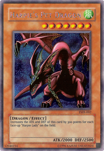 Harpie's Pet Dragon (Forbidden Memories) [FMR-002] Prismatic Secret Rare | Deep Dive Games St. Marys