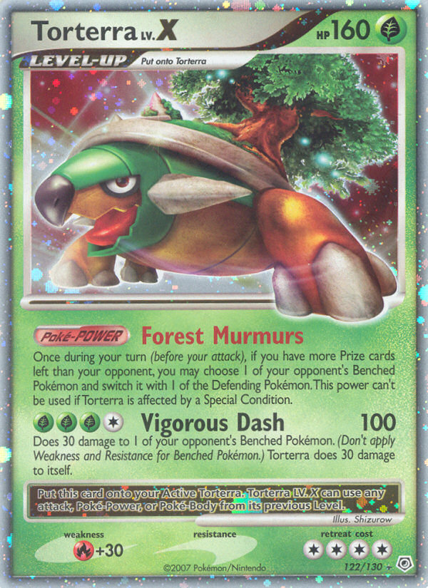 Torterra LV.X (122/130) [Diamond & Pearl: Base Set] | Deep Dive Games St. Marys