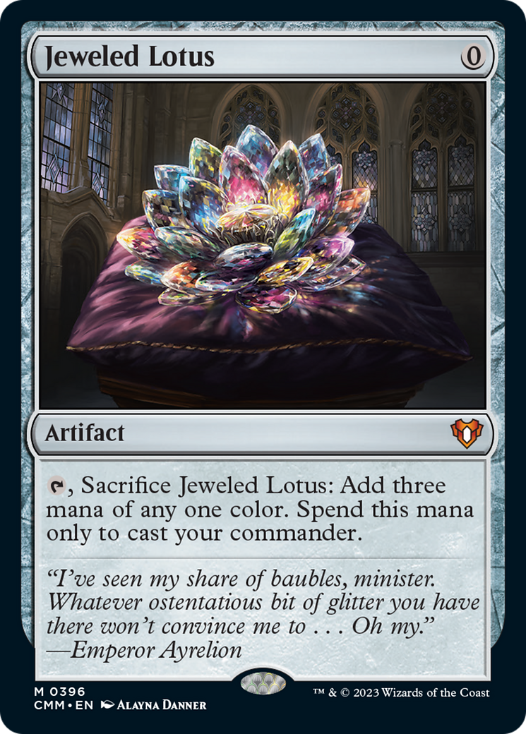 Jeweled Lotus [Commander Masters] | Deep Dive Games St. Marys