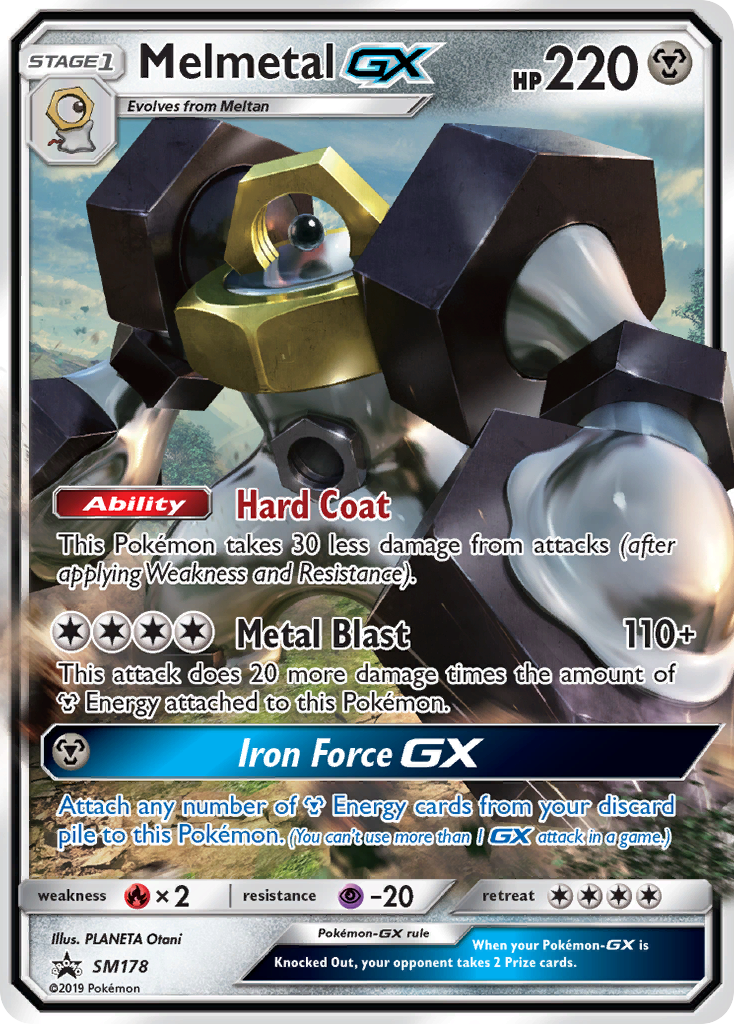 Melmetal GX (SM178) [Sun & Moon: Black Star Promos] | Deep Dive Games St. Marys