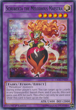 Schuberta the Melodious Maestra [CROS-EN039] Rare | Deep Dive Games St. Marys