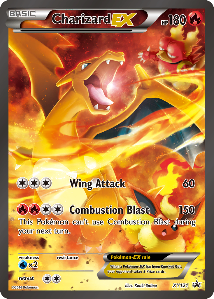 Charizard EX (XY121) [XY: Black Star Promos] | Deep Dive Games St. Marys