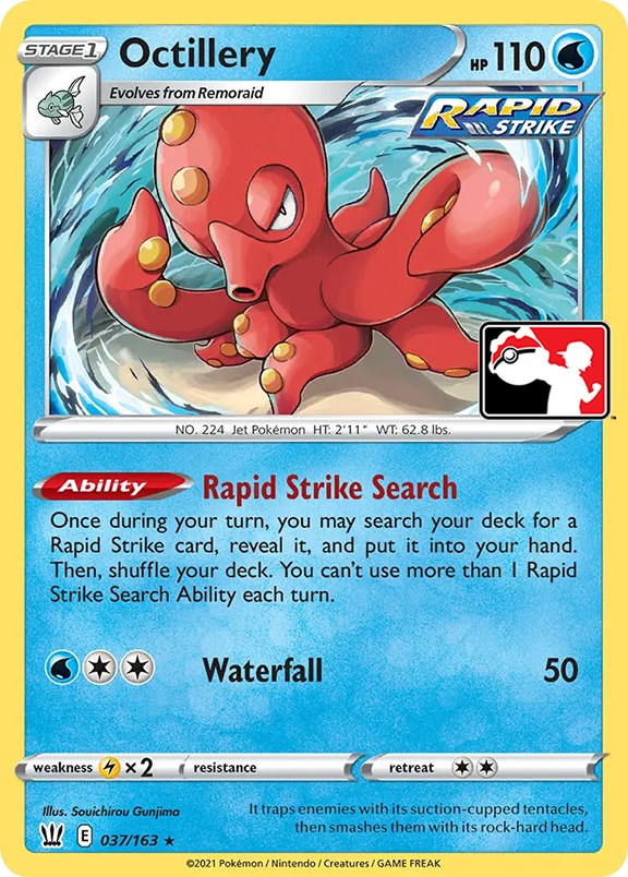 Octillery (037/163) [Prize Pack Series One] | Deep Dive Games St. Marys