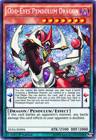 Odd-Eyes Pendulum Dragon [DUEA-EN004] Secret Rare | Deep Dive Games St. Marys