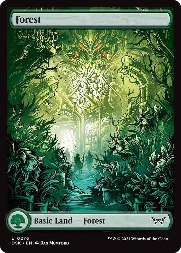 Forest (276) - Full Art [Duskmourn: House of Horror] | Deep Dive Games St. Marys