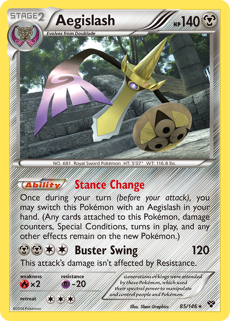 Aegislash (85/146) [XY: Base Set] | Deep Dive Games St. Marys