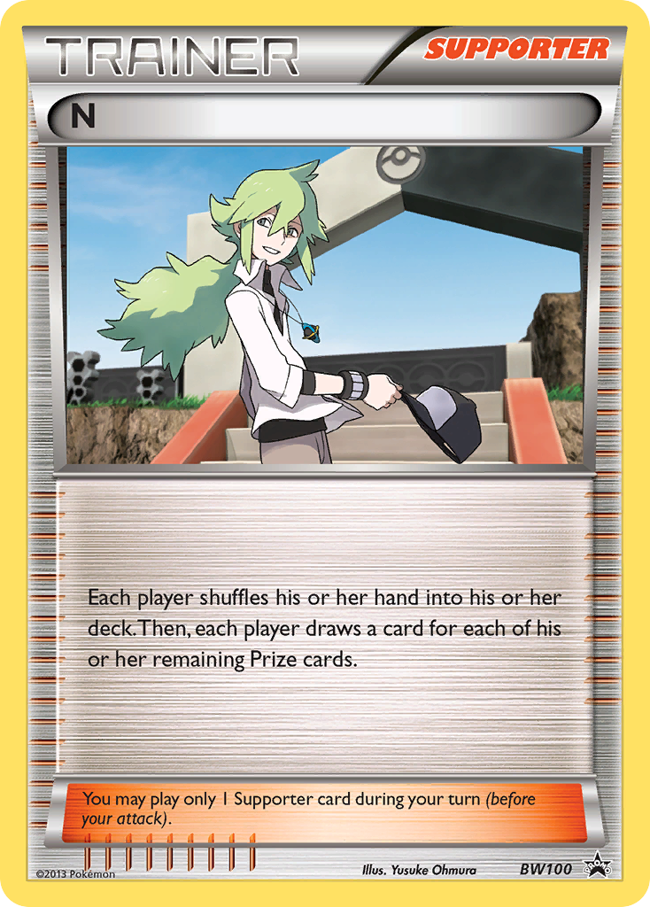 N (BW100) [Black & White: Black Star Promos] | Deep Dive Games St. Marys