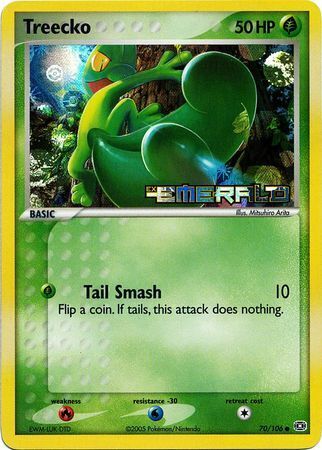 Treecko (70/106) (Stamped) [EX: Emerald] | Deep Dive Games St. Marys