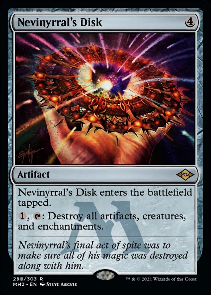 Nevinyrral's Disk (Foil Etched) [Modern Horizons 2] | Deep Dive Games St. Marys