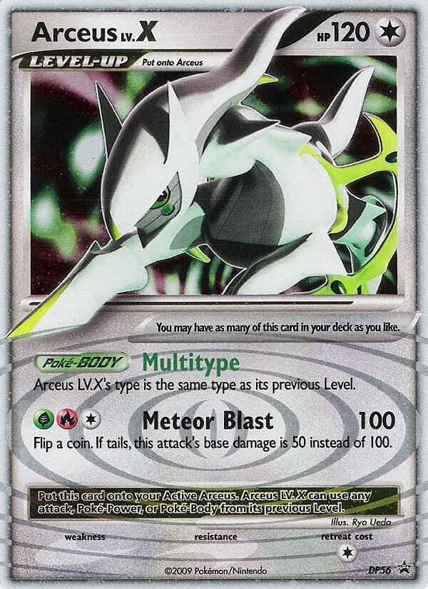 Arceus LV.X (DP56) [Diamond & Pearl: Black Star Promos] | Deep Dive Games St. Marys