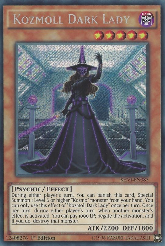 Kozmoll Dark Lady [SHVI-EN083] Secret Rare | Deep Dive Games St. Marys