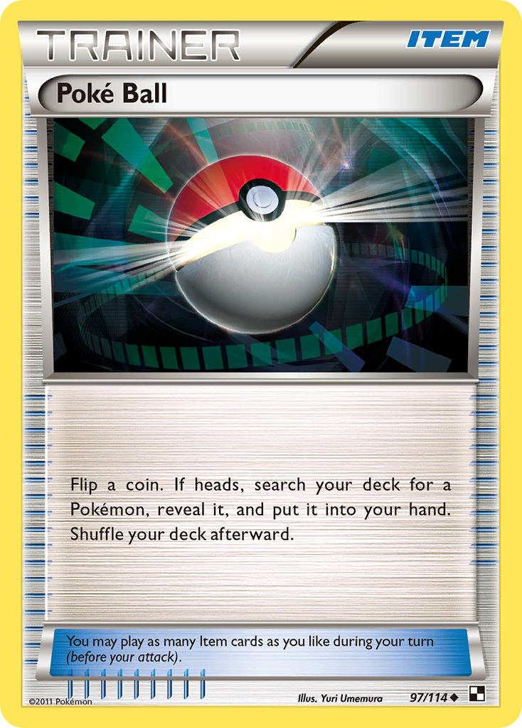 Poke Ball (97/114) [Black & White: Base Set] | Deep Dive Games St. Marys