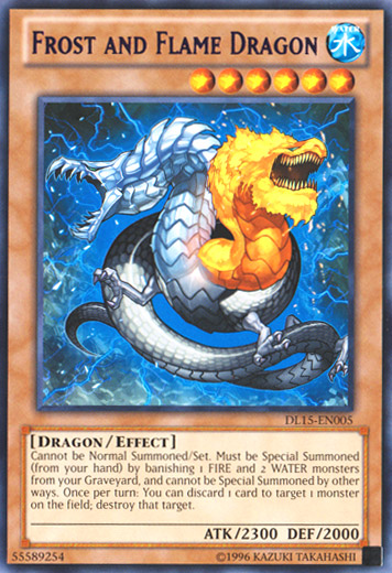 Frost and Flame Dragon (Purple) [DL15-EN005] Rare | Deep Dive Games St. Marys