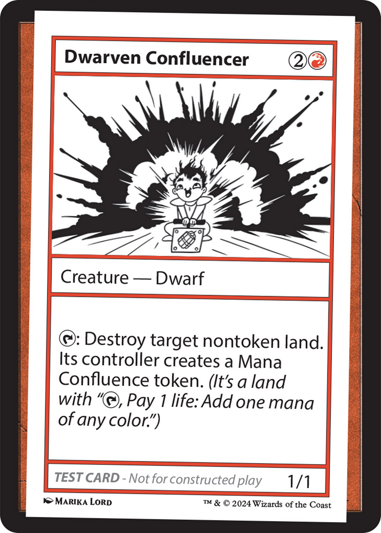 Dwarven Confluencer [Mystery Booster 2 Playtest Cards] | Deep Dive Games St. Marys