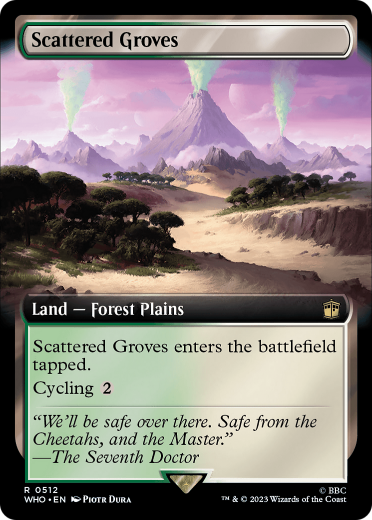 Scattered Groves (Extended Art) [Doctor Who] | Deep Dive Games St. Marys