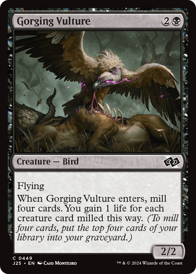 Gorging Vulture [Foundations Jumpstart] | Deep Dive Games St. Marys