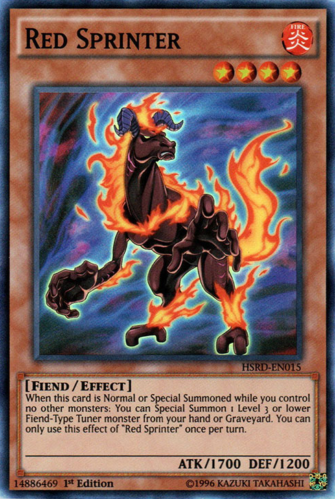 Red Sprinter [HSRD-EN015] Super Rare | Deep Dive Games St. Marys
