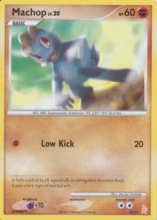 Machop (5/11) [Diamond & Pearl: Trainer Kit - Lucario] | Deep Dive Games St. Marys